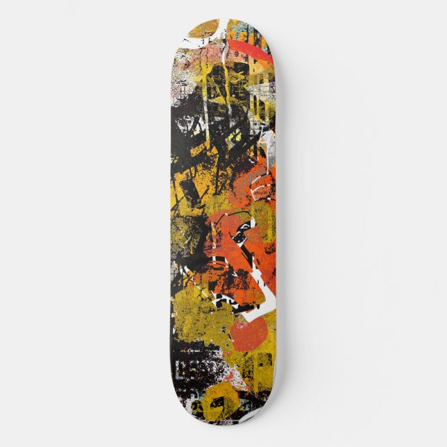 gequetscht skateboard (Vorderseite)