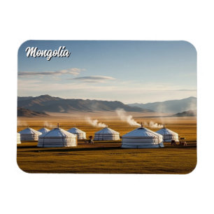 Ger Camp Mongolei Yurt Reise Magnet