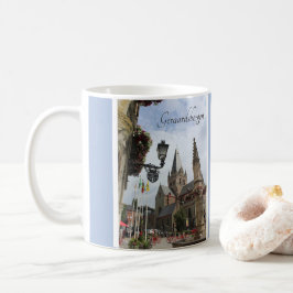 Geraardsbergen, Ostflandern, Belgien Souvenir Kaffeetasse