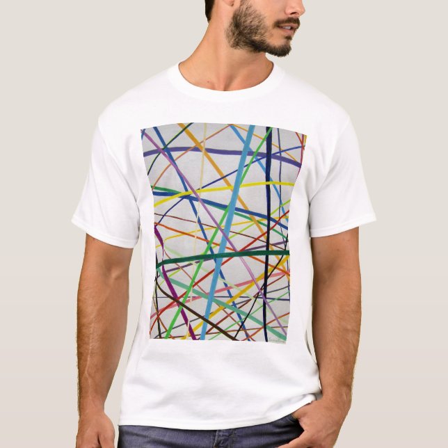 Gerade aber bunt T-Shirt (Vorderseite)