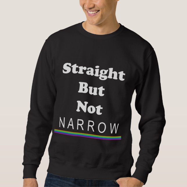 gerade, aber nicht schmal sweatshirt (Vorderseite)