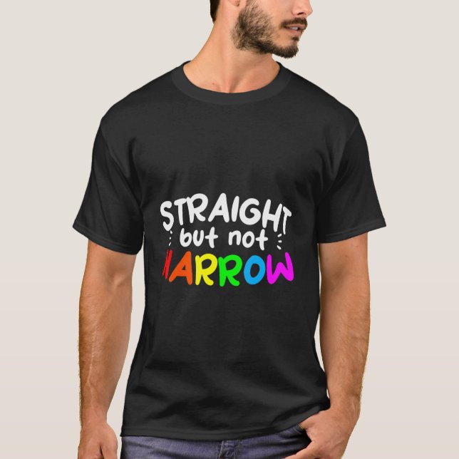 gerade, aber nicht schmal T-Shirt (Vorderseite)