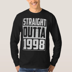 Gerade aus 1998 24. Geburtstag Vintage Männer & T-Shirt