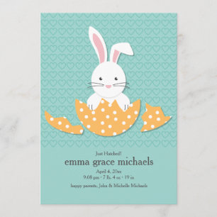 Gerade ausgebrütete Geburts-Mitteilung Ankündigung