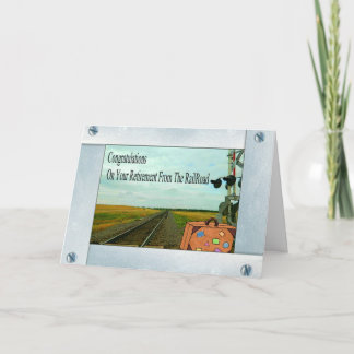 Gerade Bahnstrecken und Überfahrt mit einer Tasche Karte