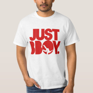 gerade bboy - Rot T-Shirt