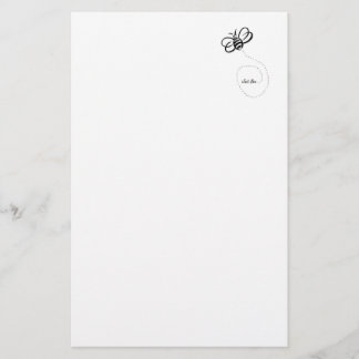 Gerade Biene Briefpapier