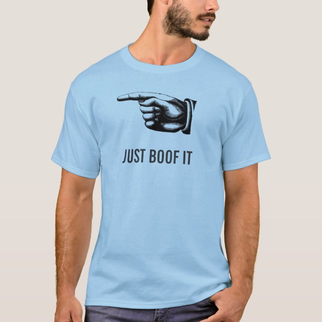 GERADE BOOF ES T-Shirt (Vorderseite)
