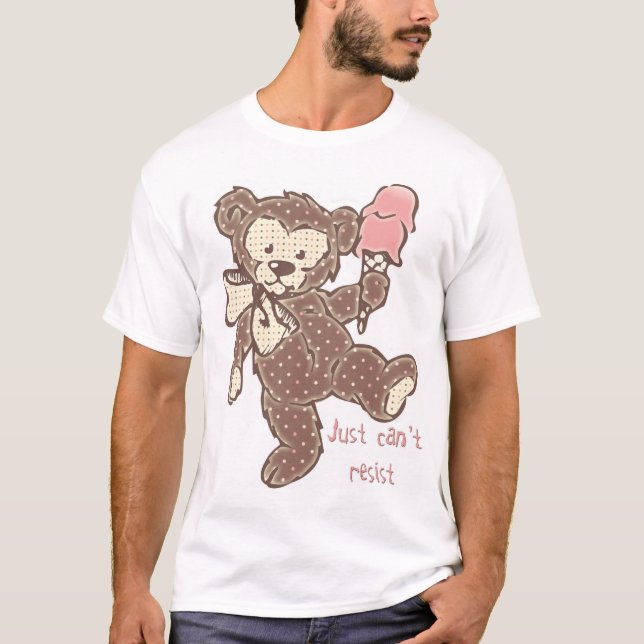 Gerade-can't-widerstehen Sie T-Shirt (Vorderseite)