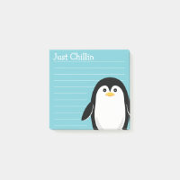 Gerade Chillin Baby-Pinguin