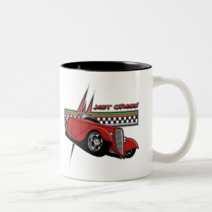Gerade Cruisin frisiertes Auto Zweifarbige Tasse