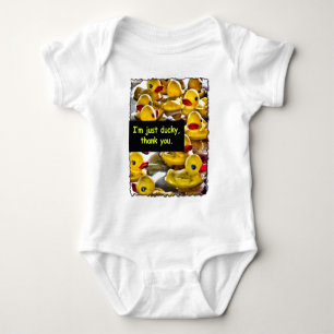 Gerade Ducky Baby Strampler