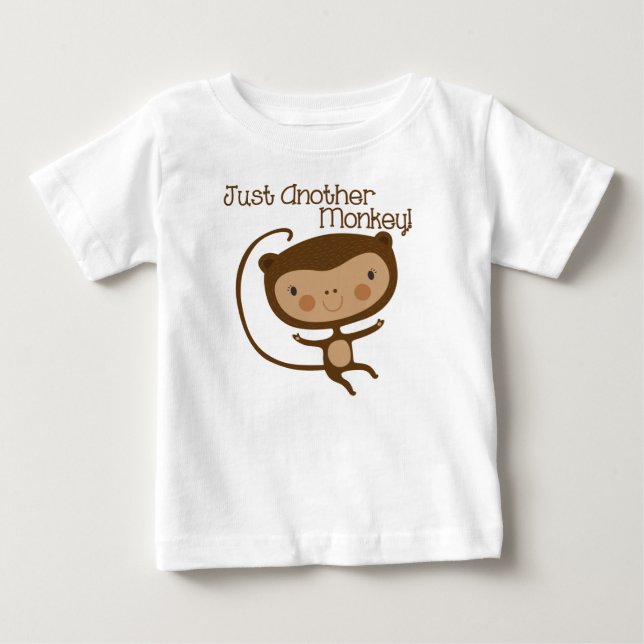 Gerade ein anderer Affe Baby T-shirt (Vorderseite)