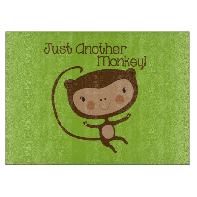 Gerade ein anderer Affe Schneidebrett (Vorderseite)