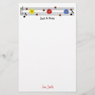 Gerade ein Anmerkungs-Briefpapier Briefpapier