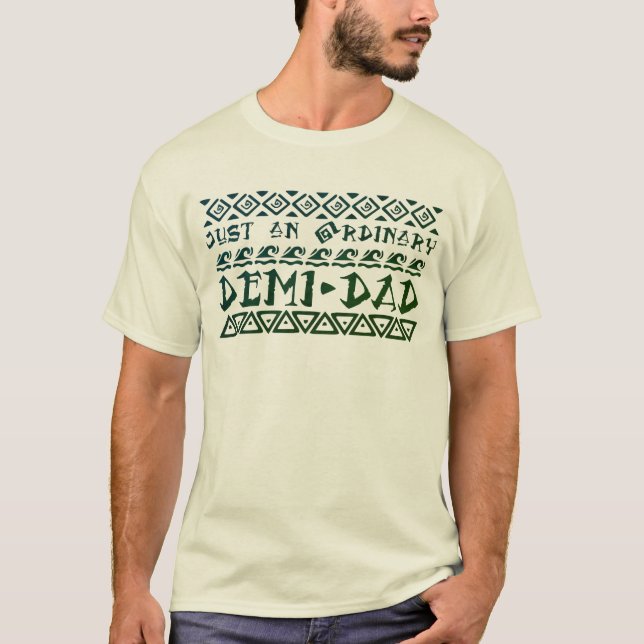 Gerade ein gewöhnliches Demi-Vater Shirt (Vorderseite)
