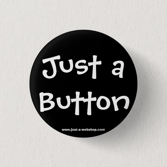 Gerade ein Knopf Button (Vorderseite)