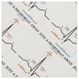 Gerade ein Spaß des Herzschlag-weg Stoff