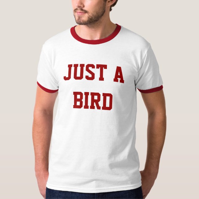 Gerade ein Vogel T T-Shirt (Vorderseite)