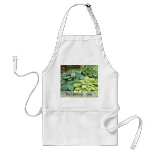 Gerade ein weiterer Hosta! Schürze