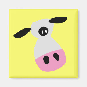 Gerade eine Kuh Magnet