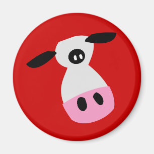 Gerade eine Kuh Magnet