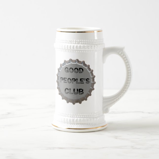 Gerade eine weitere Bier-Tasse Bierglas (Rechts)