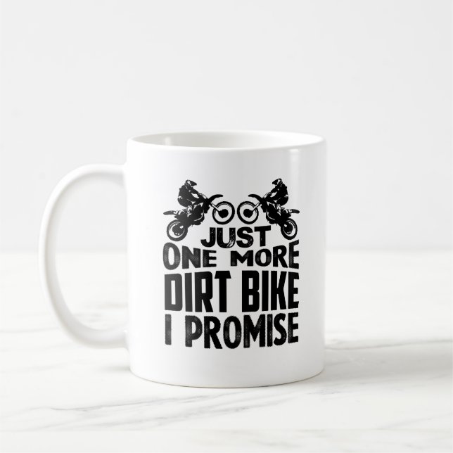 Gerade eine weitere Schmutz-Fahrrad-Tasse Kaffeetasse (Links)