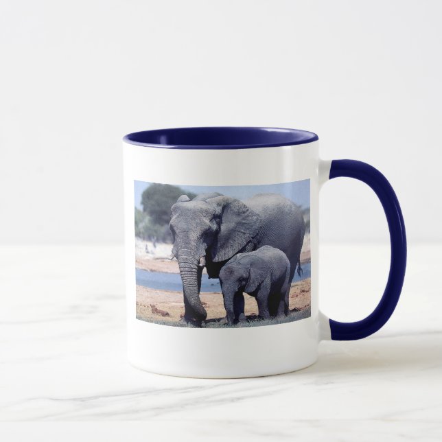 GERADE ELEFANTEN TASSE (Rechts)