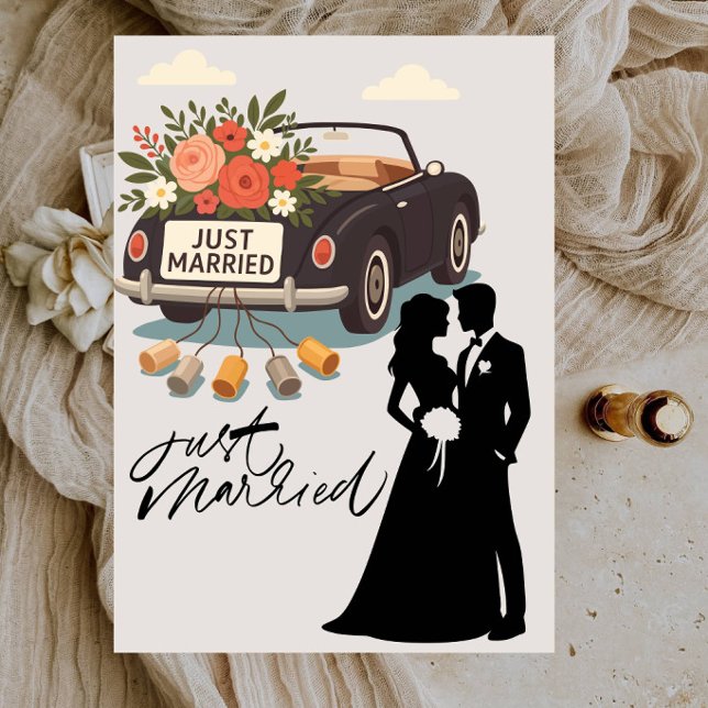 Gerade erst Hochzeit Feierparty Einladung (Von Creator hochgeladen)