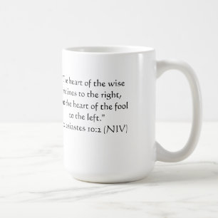 Gerade für Spaß: rechtes V. verlassen Tasse