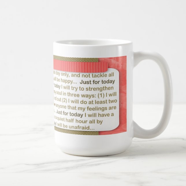 Gerade für Tag-Tasse Tasse (Rechts)