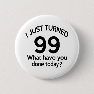 Gerade gedrehte 99 button