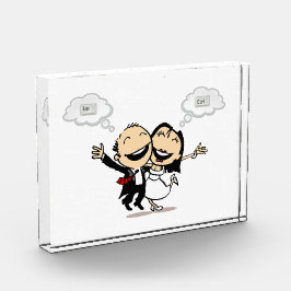 Gerade geheiratet fotoblock