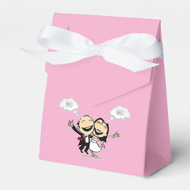 Gerade geheiratet geschenkschachtel (Vorderseite)