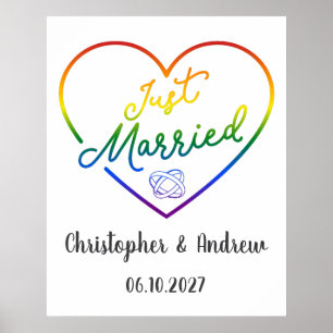 Gerade geheiratet III - LGBTQ-Hochzeit Poster