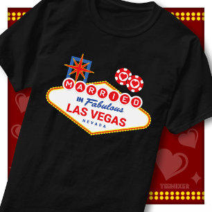 Gerade Geheiratet In Fabelhafter Las Vegas Hochzei T-Shirt