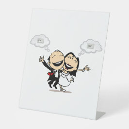 Gerade geheiratet sockelschild
