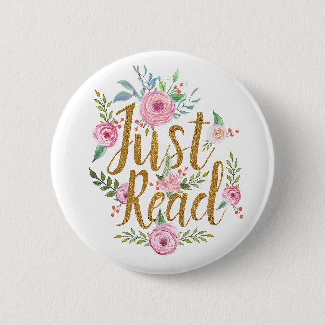 Gerade gelesen button (Vorderseite)