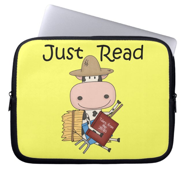 Gerade gelesen laptopschutzhülle (Vorderseite)