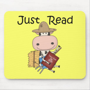 Gerade gelesen mousepad