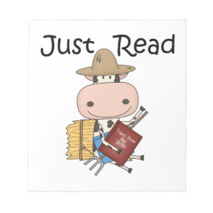 Gerade gelesen notizblock