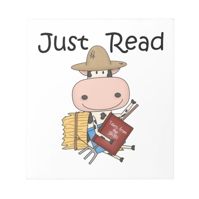 Gerade gelesen notizblock (Vorderseite)