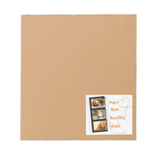 Gerade geliebter Notizblock