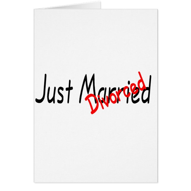 Gerade geschieden (Vorne)