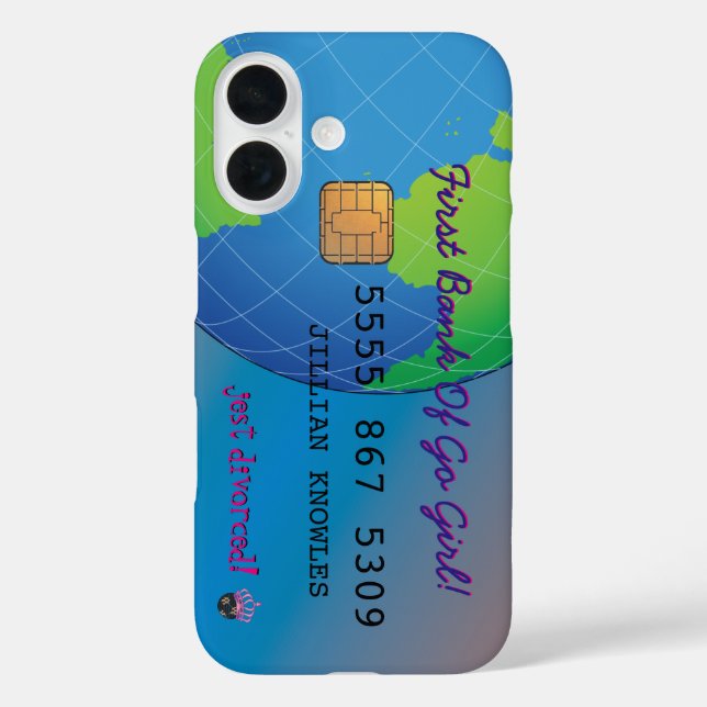 Gerade geschieden Fab Female Joke Female Case-Mate iPhone Hülle (Rückseite)