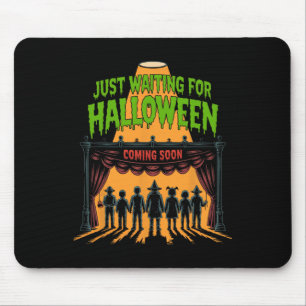 Gerade Gewartet Halloween Funny Halloween Zitat S Mousepad