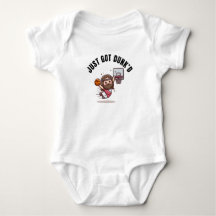 Gerade Got Dunked Funny Baptisse Baby Bodysuit Ges