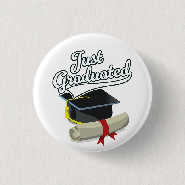 Gerade graduiert!  button (Vorderseite)