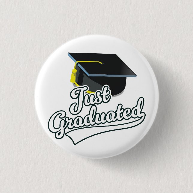 Gerade graduiert!  button (Vorderseite)